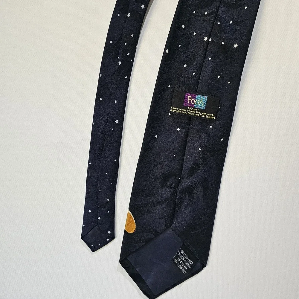 Winnie The Pooh Bear Neck Tie Disney Moon Comet